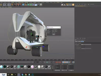 Lunar Research Car 3D model