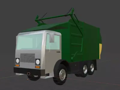 Garbage Truck 3D model