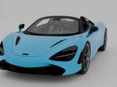 McLaren 720S Spider 3D model