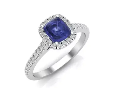 Engagement rings 3D print model shop