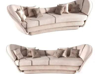 Wonatti Manarola Sofa 3D model