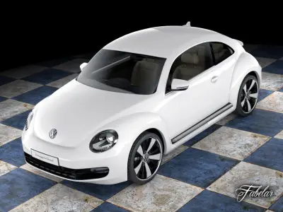 Volkswagen Maggiolino 2013 3D model
