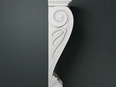 Corbel 002 - Classical 3D model
