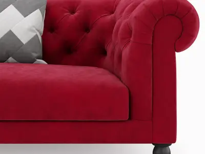 Fitzrovia 3 SEATER  3D model