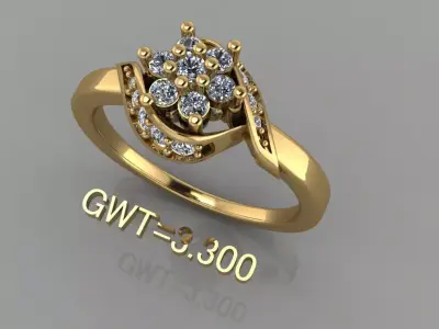 FASIONG RING 3D model