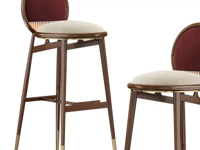DEAN Bar Chair 3D model