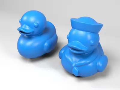 Ducklings 3D print model