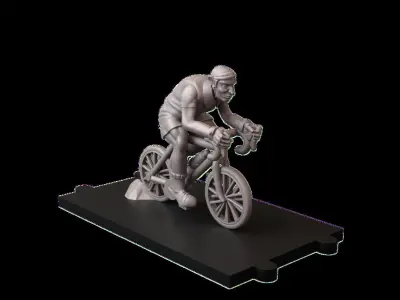 Fausto Coppi TUSSLE FOR VICORY 3D print model