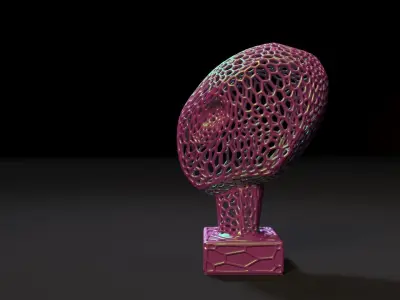 Alien 2 sculpture 3D print model