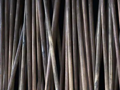 Screen wall branch pebble n1 3D model