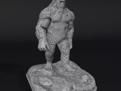 Sasquatch - Bigfoot 3D print model