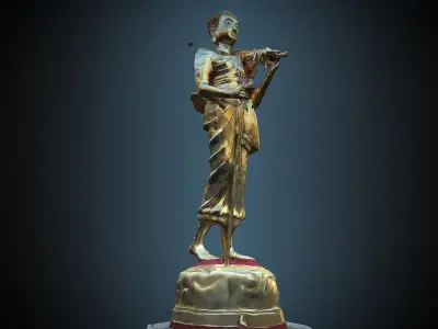 Buddha 22 stand 3D print model