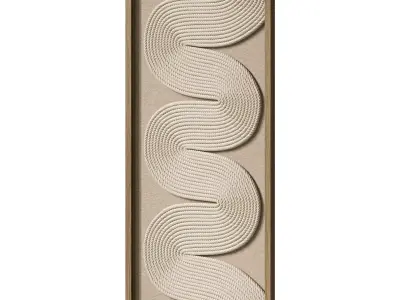 3D Wall Art 011 3D model