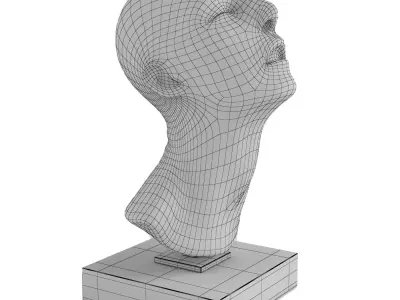 Head Sculpture 3D model