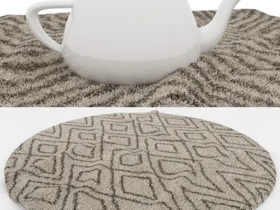 Rugs No 866 Low-poly 3D model