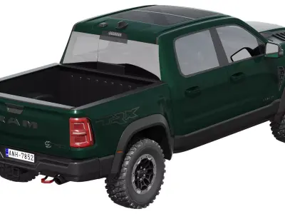RAM 1500 SRT TRX 2027 3D model