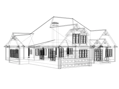 Mediterranean Style House-07 -Archimple LLC 3D model