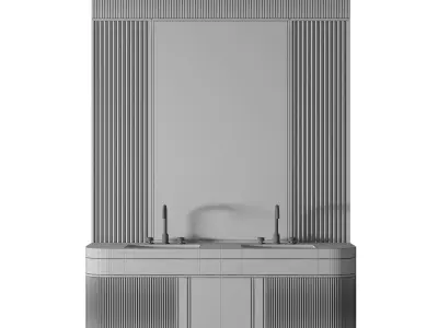 Luxury Bathroom 115 3D model