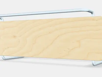 SPORTSLIG Wall shelf for trophies 3D model