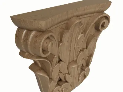 3D model pilaster CandidusPrugger art KA 628 3D model