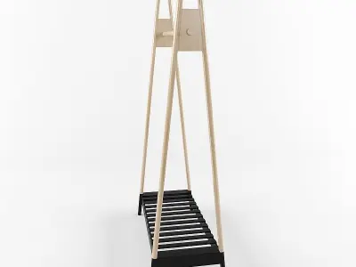 Traveling hanger JYSK JENNET 3D model