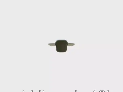 Ergonomic Handle Boat Paddle Model Low-poly 3D model