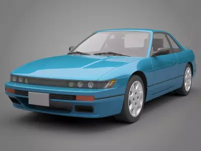 Generic car 01 3D model