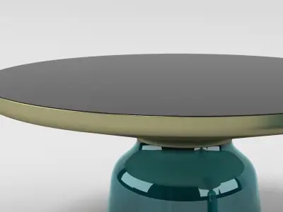Bell Table Set 3D model