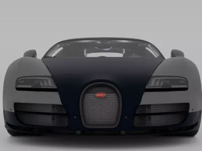 Bugatti Veyron Super Sport 3D model