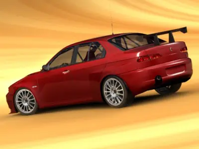 Alfa Romeo 156 WTCC Racing 3D model