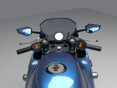 Motorcycle 3D model