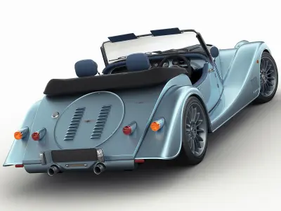 Morgan Plus Six 3D model