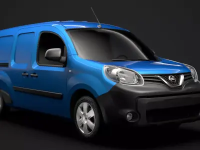 Nissan NV 250 Van L3 2020 3D model