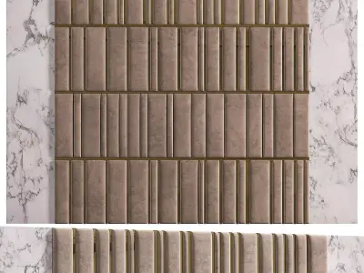 panel  3D model 5