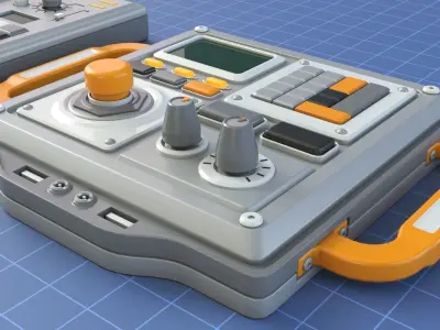 Control Panel 1 - 30 pieces 3D model