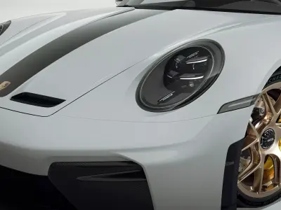 2025 Porsche GT3 Weissach 3D model