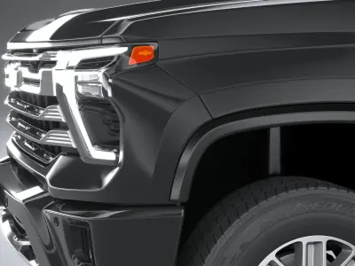 Chevrolet Silverado 2500 HD CG 2024 3D model