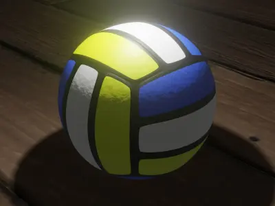 Volley Ball 3D model