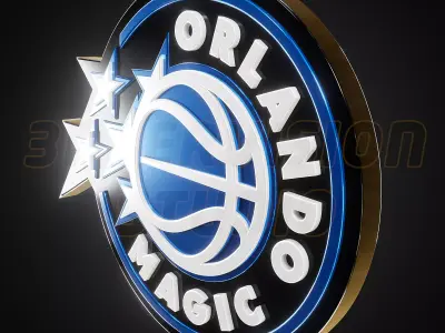 Orlando Magic logo - Cinematic - 3D print 3D model