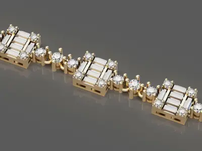 Lux cufflinks silver gold jewelry printable 3D model 3D print model