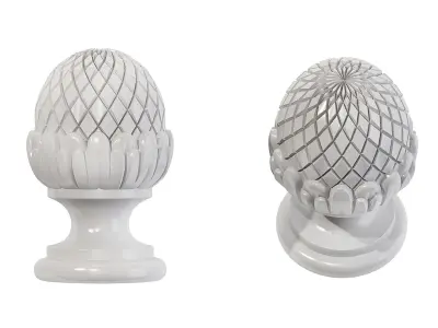 Classic carved 203 3D model