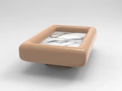 Cupi Coffee Table Low-poly 3D model
