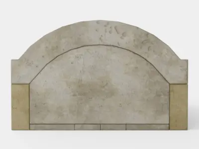 Trysil wood-fired oven Low-poly 3D model