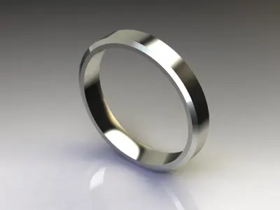 Wedding Rings full sizes Women Men 3D print   model jewellery 3D print model
