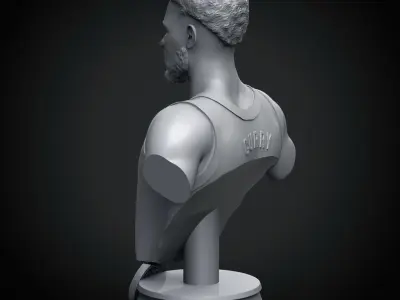 Steph Curry 3D Printable 4 3D print model