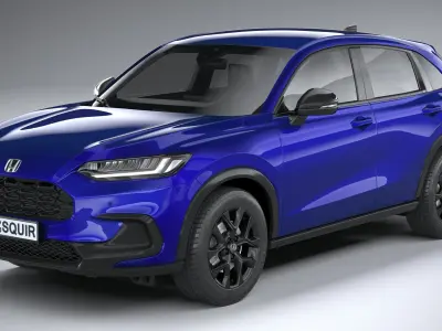 Acura ZR-V sport 2024 3D model