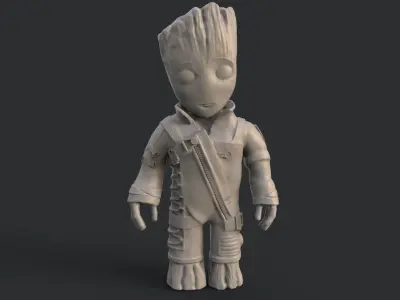 Groot Baby for 3d printing 3D print model