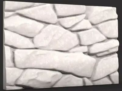 Fortification Wall Element 3D print model