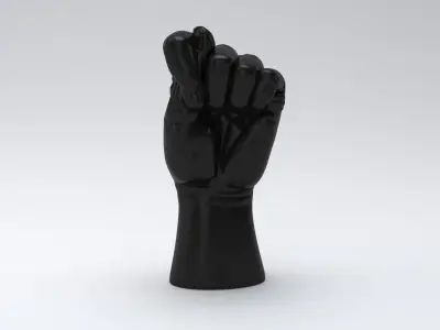 Hand fig printable 3D print model