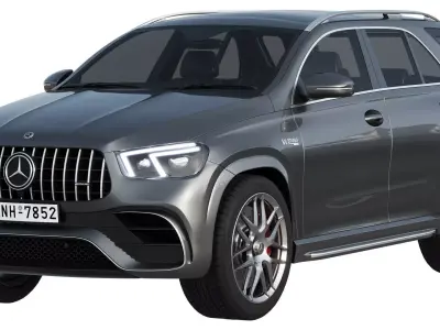 Mercedes Benz AMG GLE 63 2021 3D model